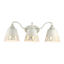 Golden 0883-BA3 AI - Wry Lighting Eloise 3-light Vanity in Antique Ivory
